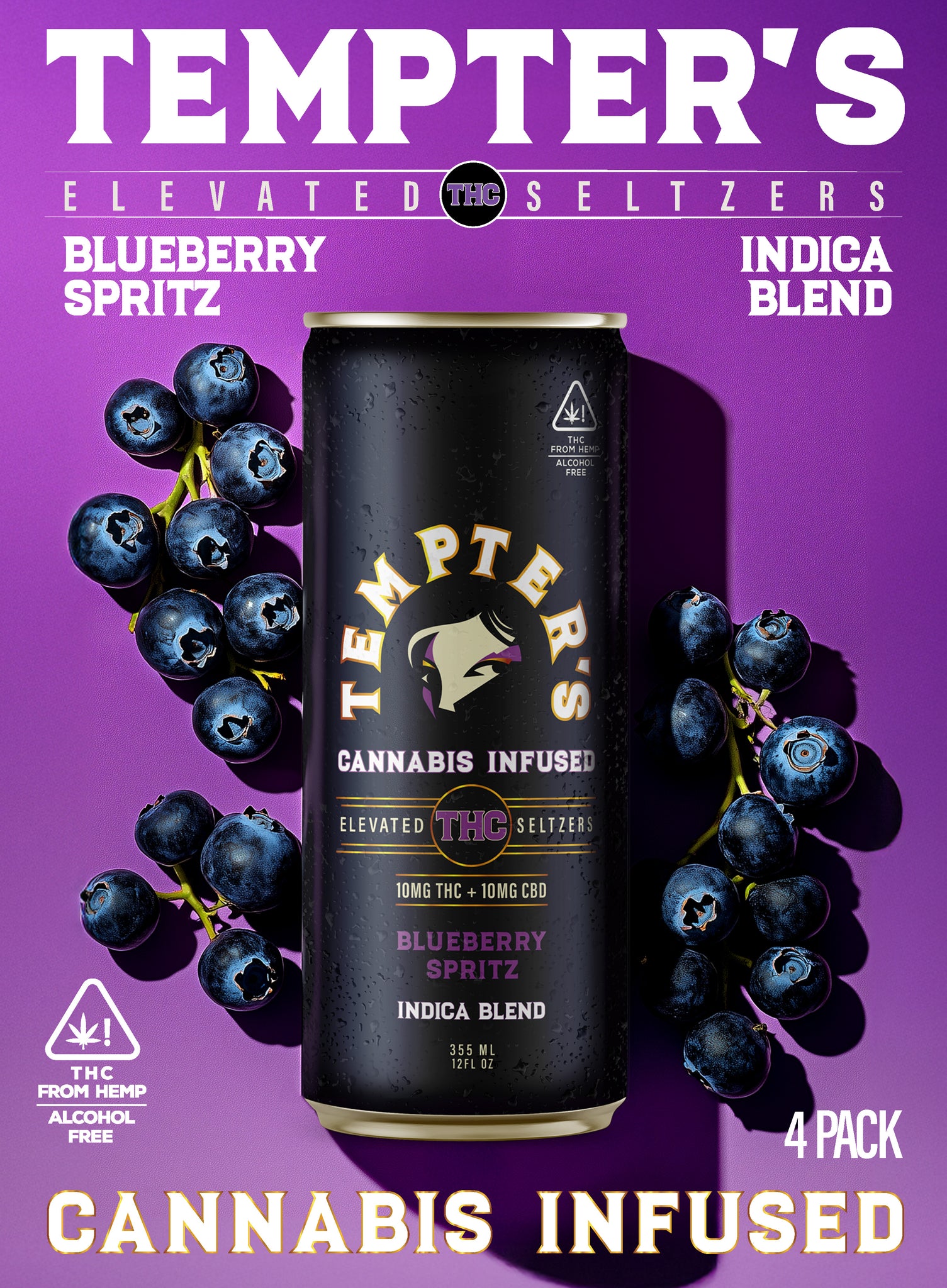 Tempter's Blueberry Spritz